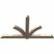Ekena Millwork Redmond Smooth Timber Gable Bracket, Douglas Fir, 96"W x 52"H x 3 1/2"D x 5 1/2"F, 13/12 Pitch GBW096X52X0406RED00SDF - alternate 2
